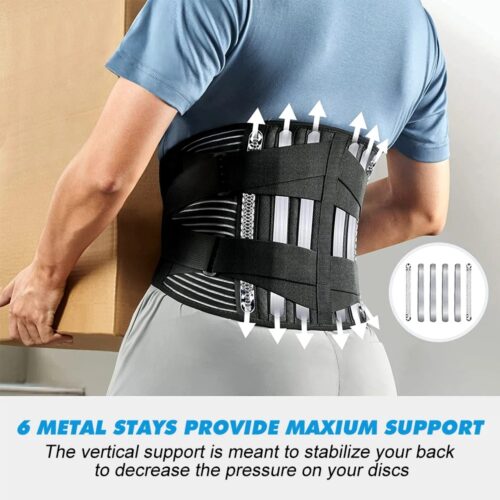 Adjustable Back Lumbar Support Belt